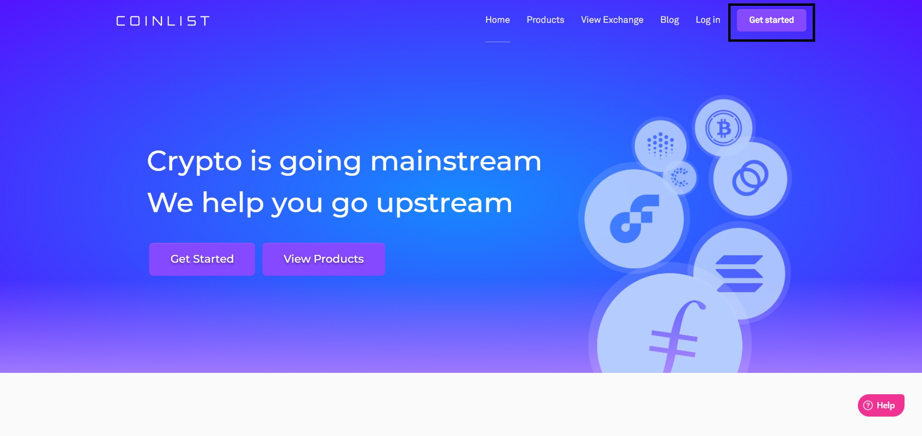 Coinlist главная страница сайта