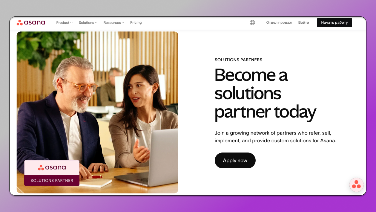 Asana партнерская программа Dolphin Anty