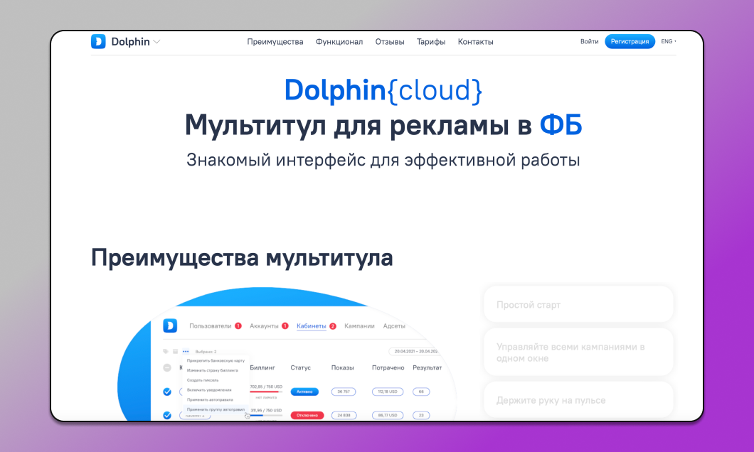 Dolphin Cloud Dolphin Anty