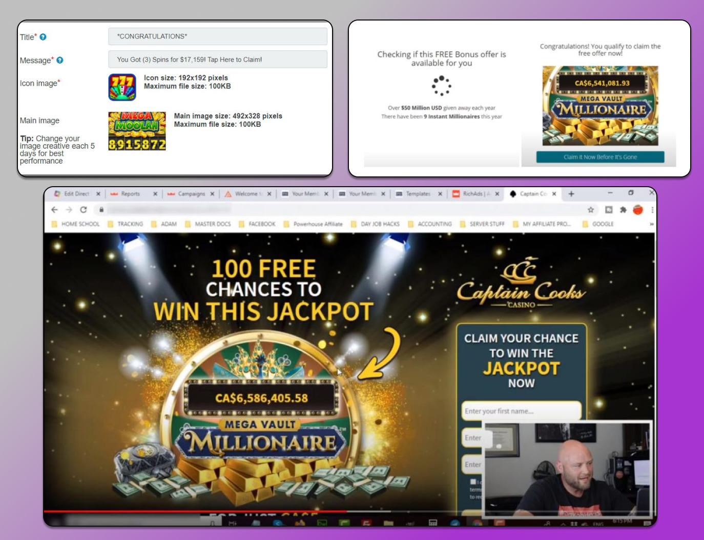 Креатив прелендинг лендинг Dolphin Anty