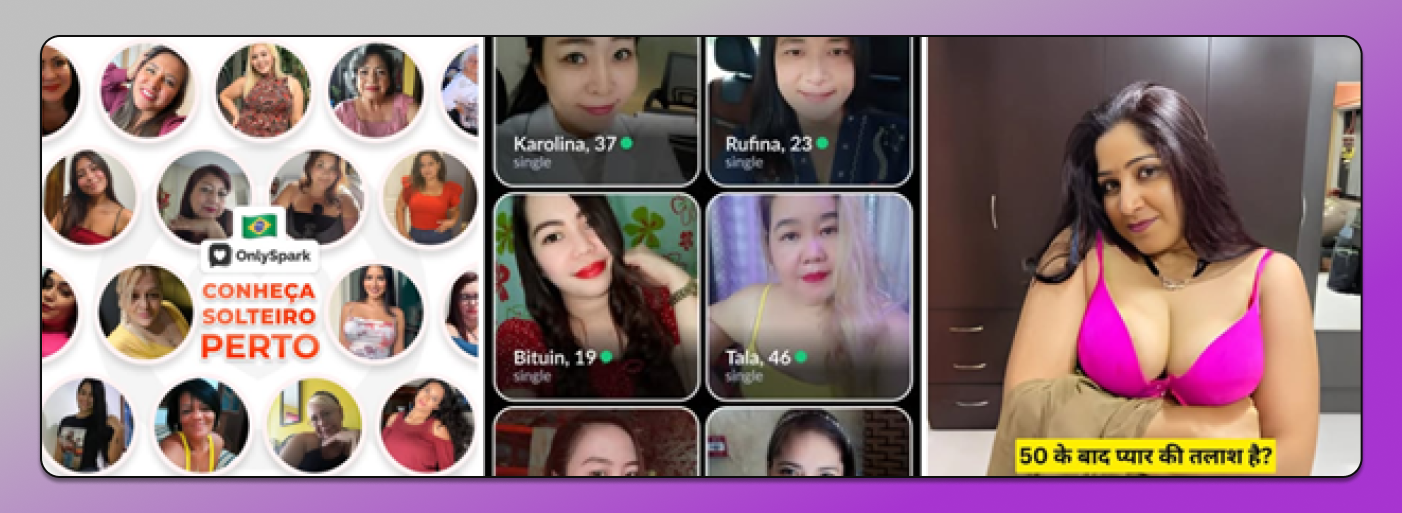 Креативы дейтинг Dolphin Anty