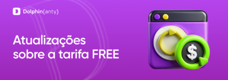Capa de atualizações gratuitas do Dolphin Anty