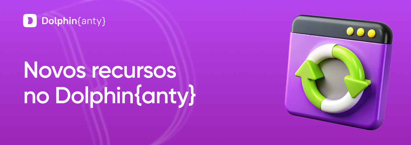 Novos recursos Cobrir Dolphin Anty