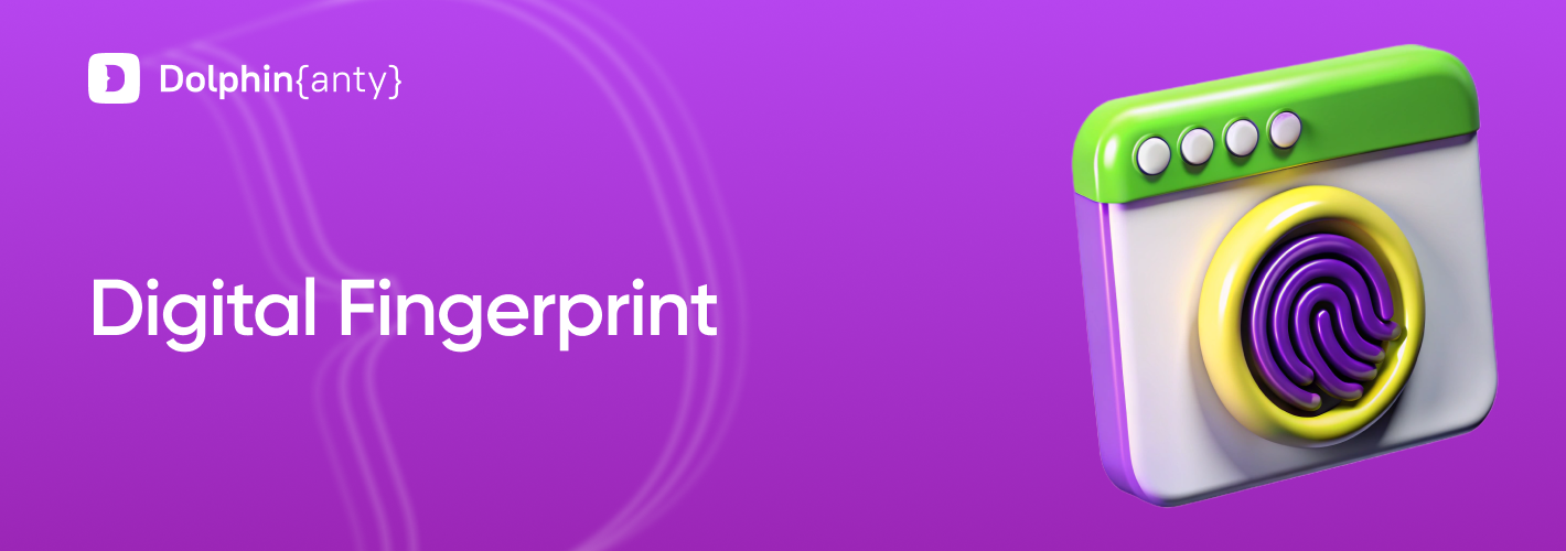 Digital Fingerprint Cover Dolphin Anty