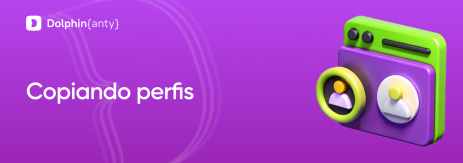 Copiando perfis Coba Dolphin Anty