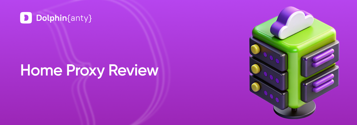 Home Proxy Cover Dolphin Anty