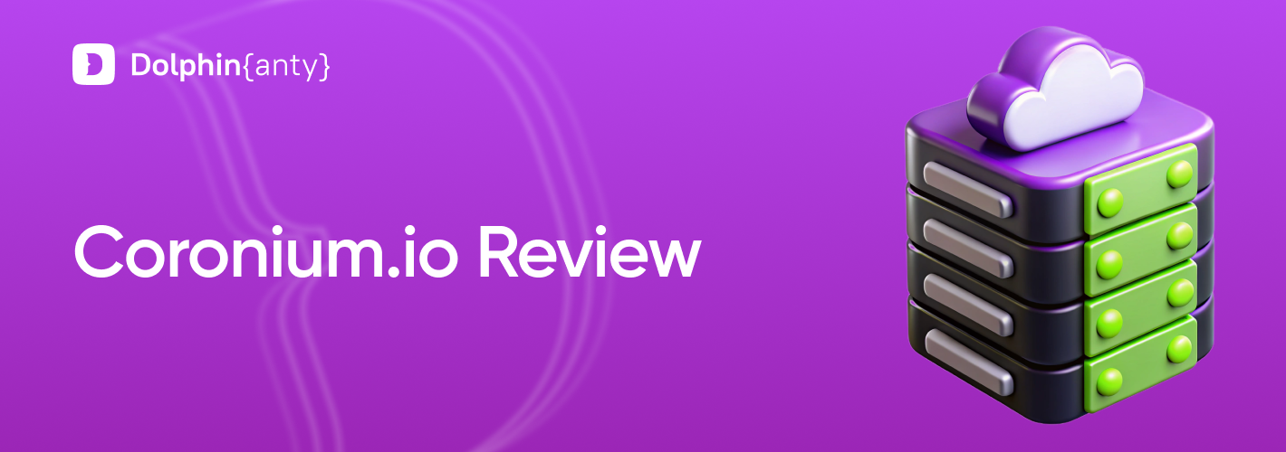 Coronium.io Cover Dolphin Anty