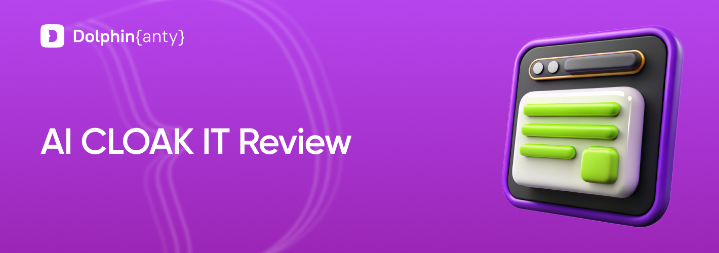 AI CLOAK IT Cover Dolphin Anty