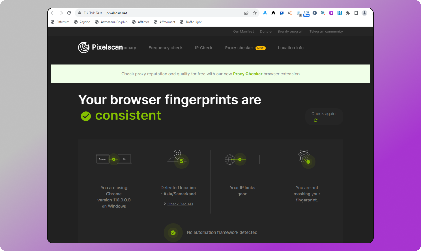 Pixelscan Dolphin Anty